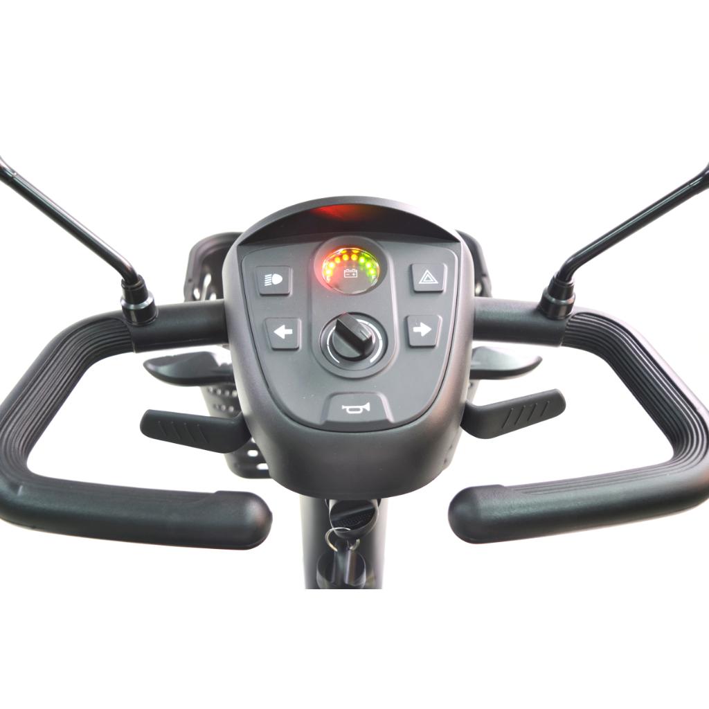 PONZA SØLV El-scooter | Sammenklappelig | 12 km/t