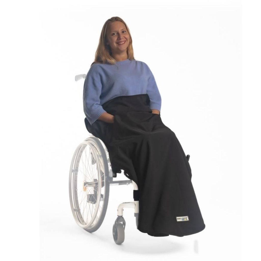 STAY DRY | Kørestolstæppe med fodbeskytter