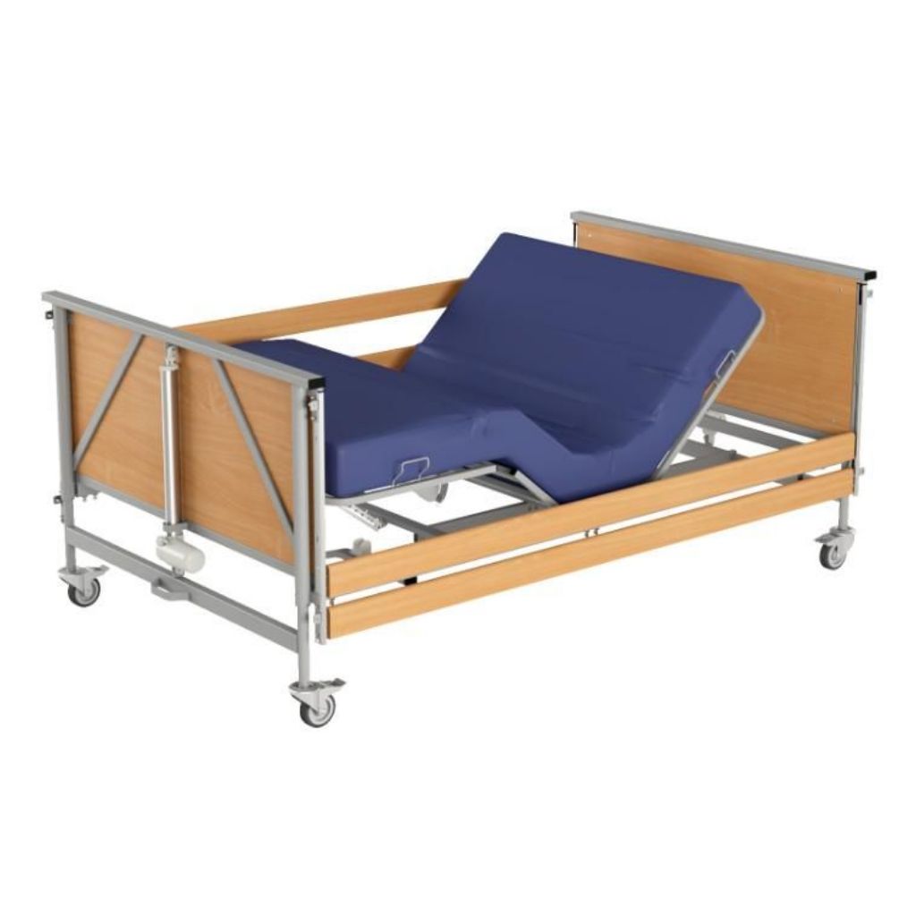 DREAM TIM MAX elektrisk plejeseng | Brugervægt 270 kg | Bøg