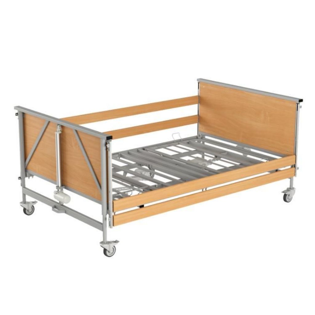 DREAM TIM MAX elektrisk plejeseng | Brugervægt 270 kg | Bøg