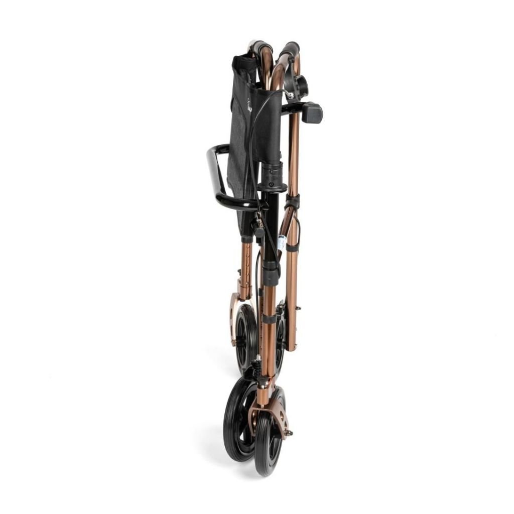 DEFENDER - 4 - hjulet gangstativ med sæde og bremser