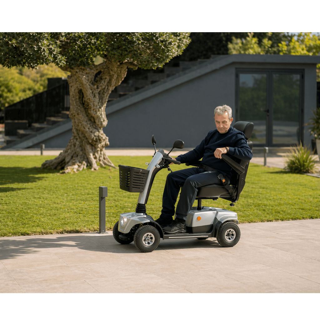 ARES Elektroroller | 12 km/h | 50 km | Luftreifen