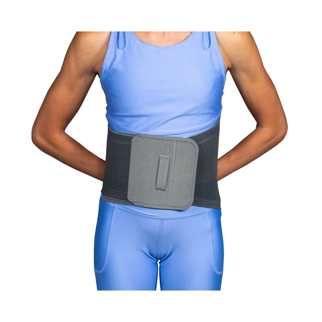 Lændestøtte med skinner | Elastisk 3D - strikket