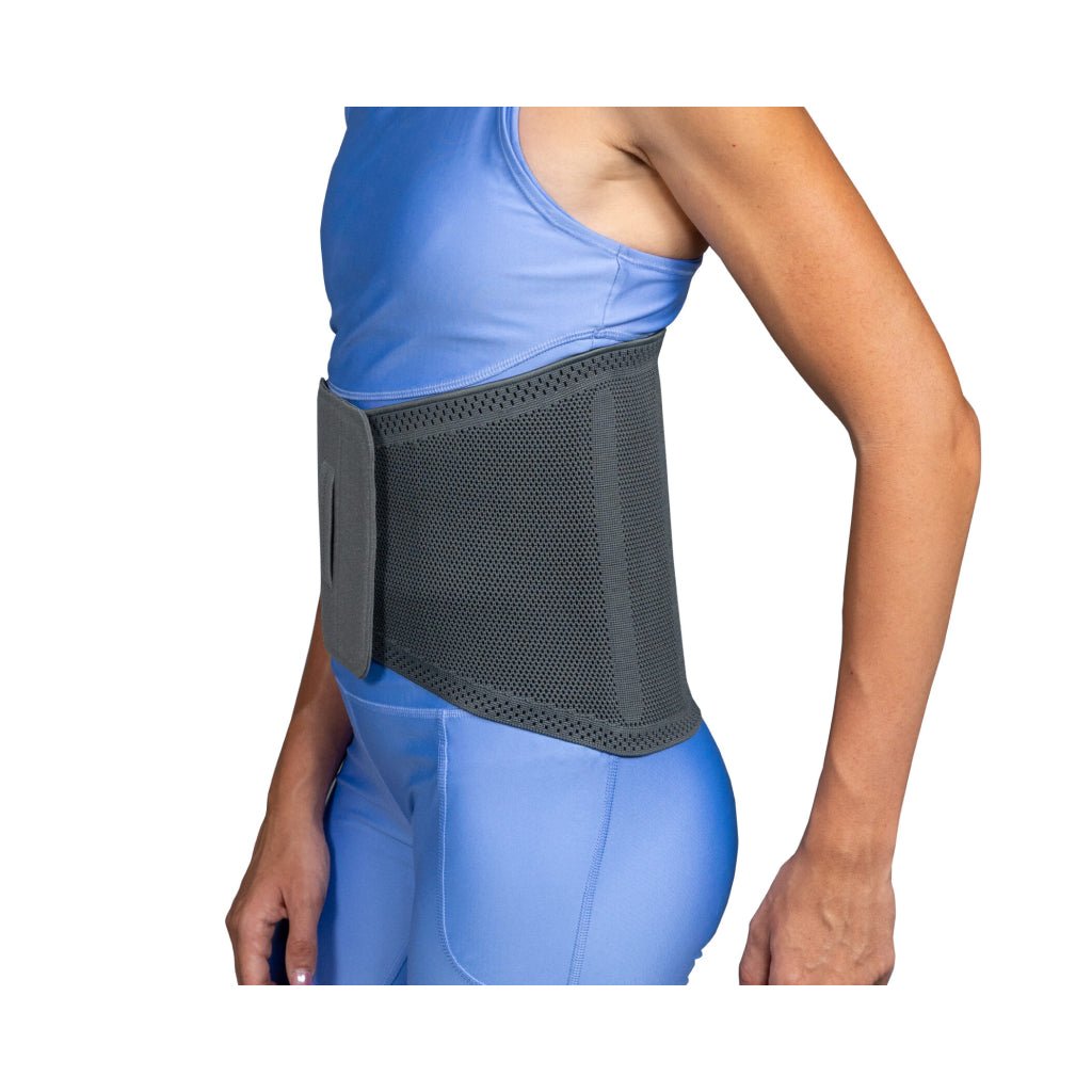 Lændestøtte med skinner | Elastisk 3D - strikket