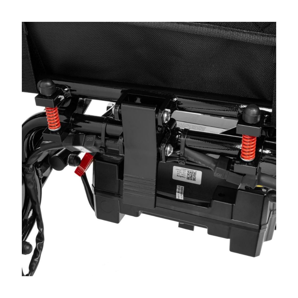 FORTIGO | Elektrisk kørestol | Højdejusterbart ryglæn og lufthjul