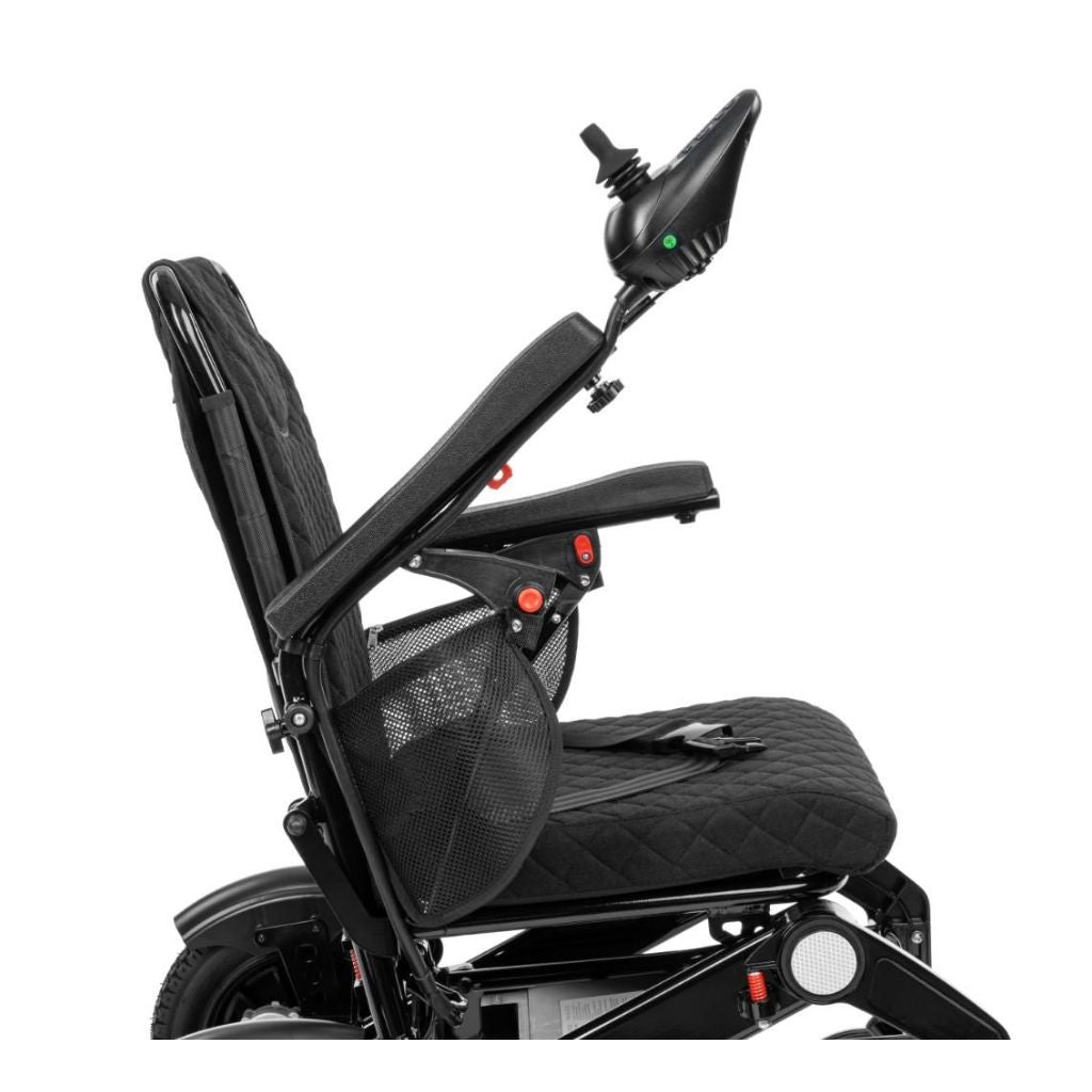 FORTIGO | Elektrisk kørestol | Højdejusterbart ryglæn og lufthjul