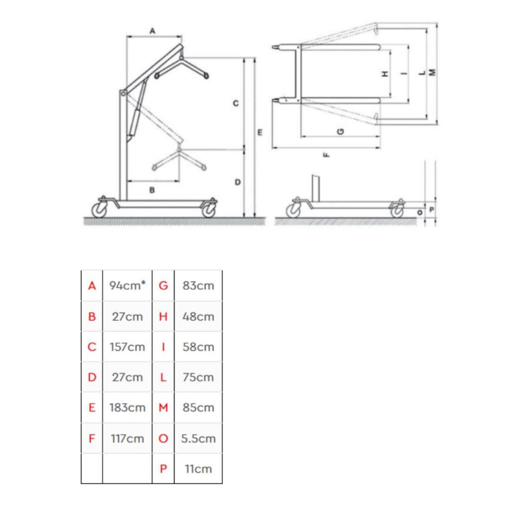 ACHILLEAS | Elektrisk personlift | 150 kg
