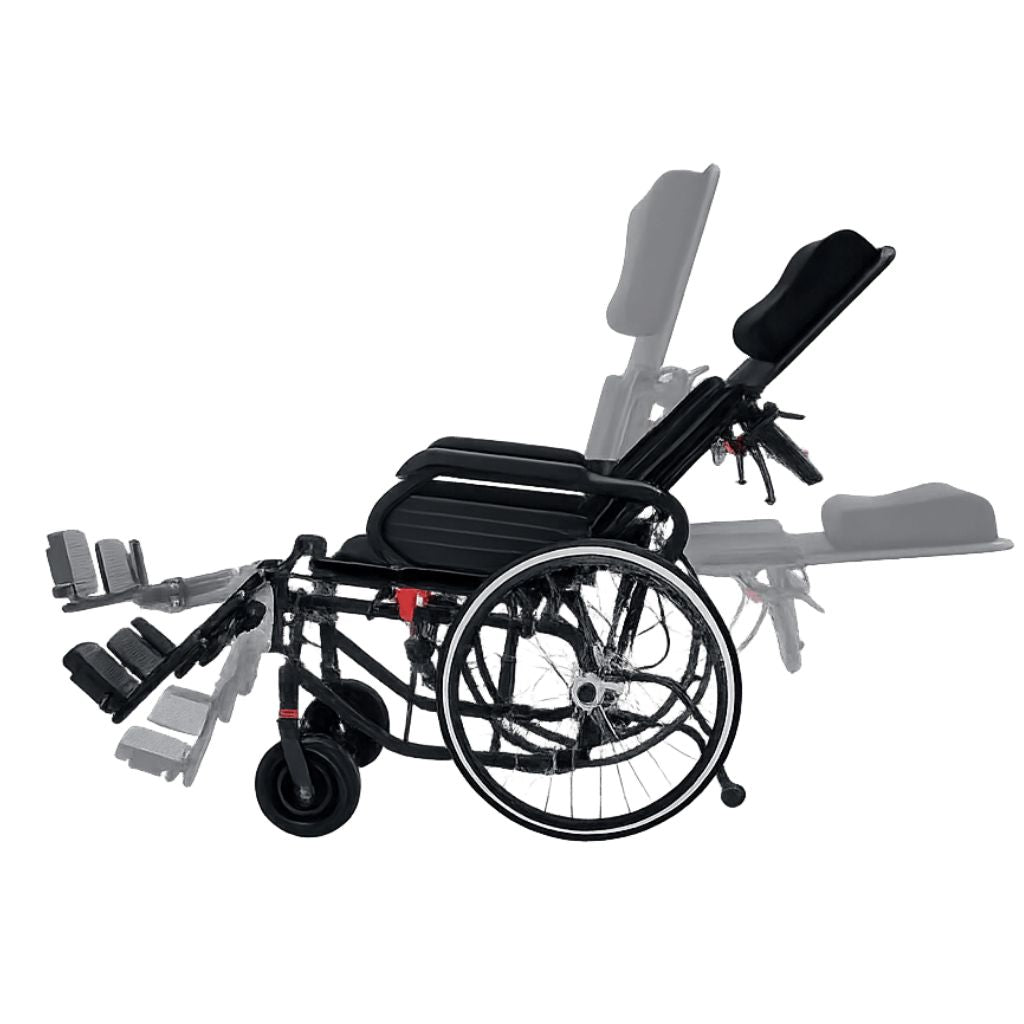 NEURO TIM | Leichter Rollstuhl mit verstellbarer Rückenlehne