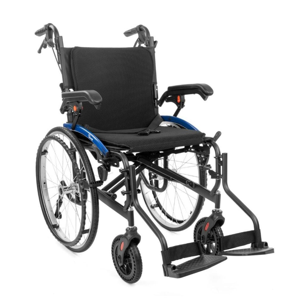 FLOW TIM | Ultralet kørestol - 11,9 kg | Komplet udstyr