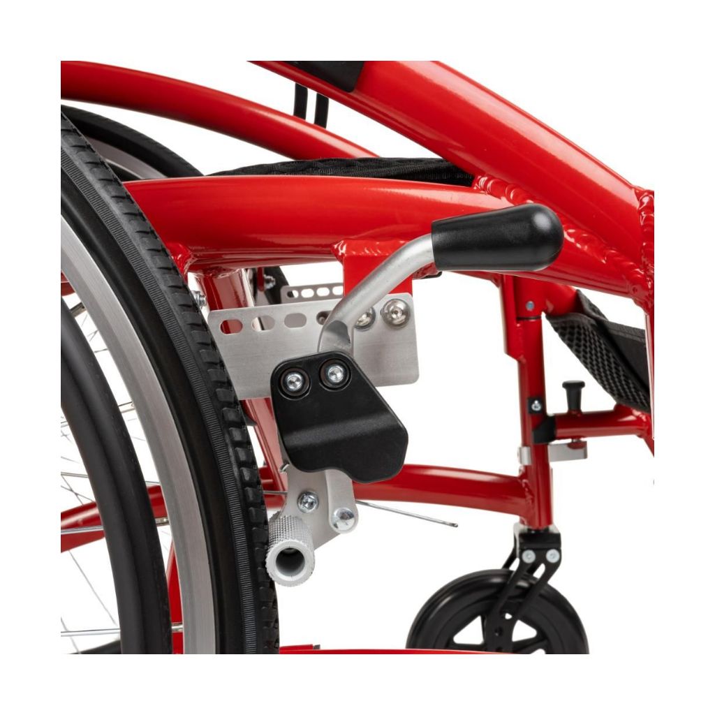 DRIFT TIM RED | Ultralet kørestol | 11,7 kg | Foldbar
